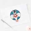 SYLVESTER™ Dotty Icon Square Sticker