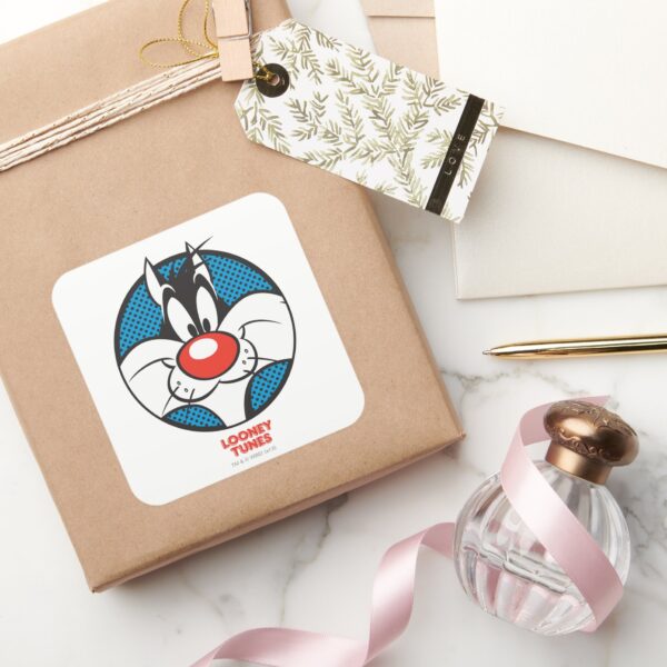 SYLVESTER™_Dotty_Icon_Square_Sticker_5 SYLVESTER™ Dotty Icon Square Sticker