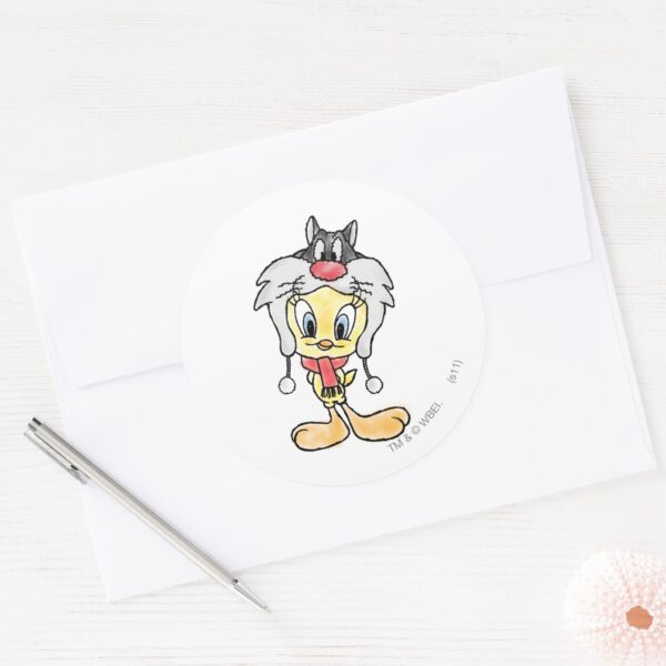 SYLVESTER™_Hat_Classic_Round_Sticker_3 SYLVESTER™ Hat Classic Round Sticker