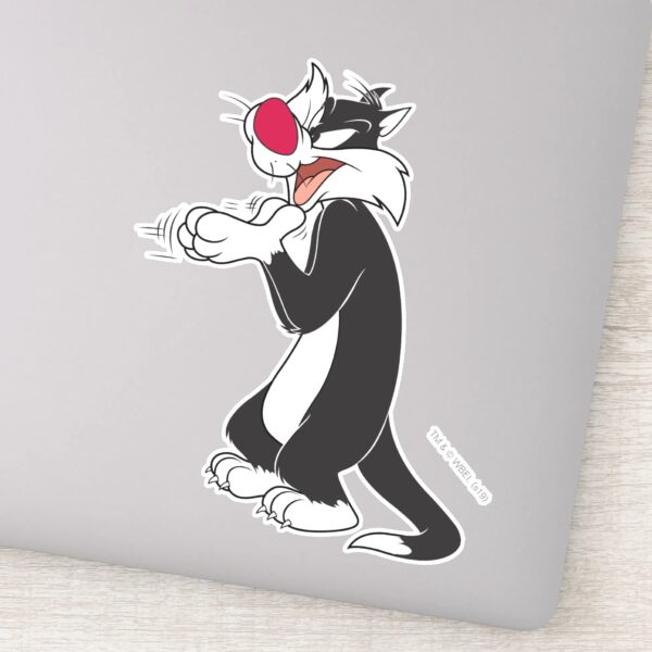 SYLVESTER™ Rubbing Paws Sticker