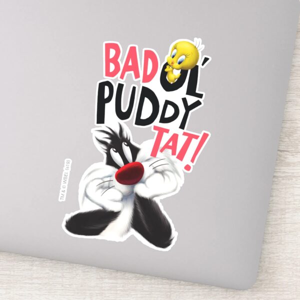 SYLVESTER™_&_TWEETY™-_Bad_Ol'_Puddy_Tat_Sticker_1 SYLVESTER™ TWEETY™ Bad Ol Puddy Tat Sticker