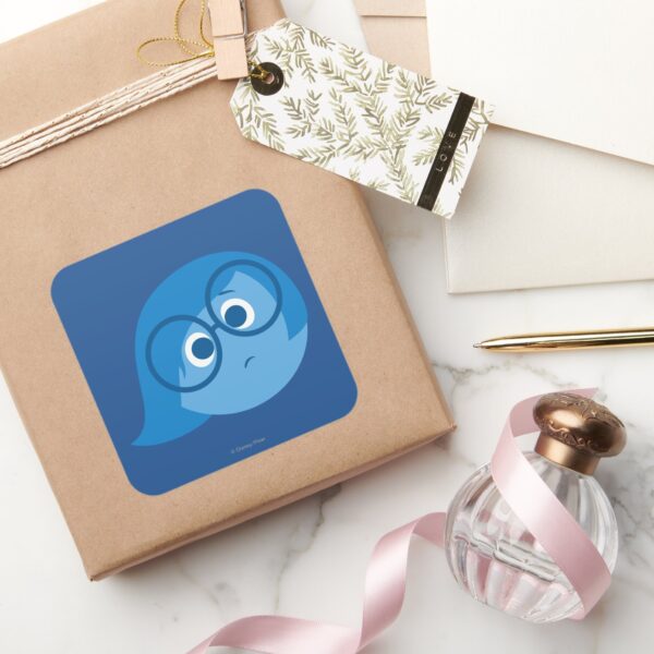 Sadness_2_square_sticker_5 Sadness 2 Square Sticker