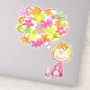 Sally_Thinking_of_Flowers_Sticker_9 Sally Thinking Of Flowers Sticker