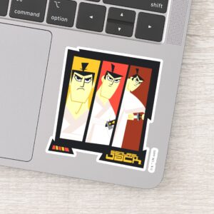 Samurai_Jack_Character_Tri-Panel_Futuristic_Frame_Sticker_14 Samurai Jack Character Tri Panel Futuristic Frame Sticker