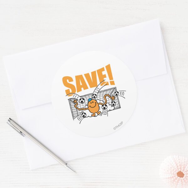 Save!_Classic_Round_Sticker_3 Save Classic Round Sticker