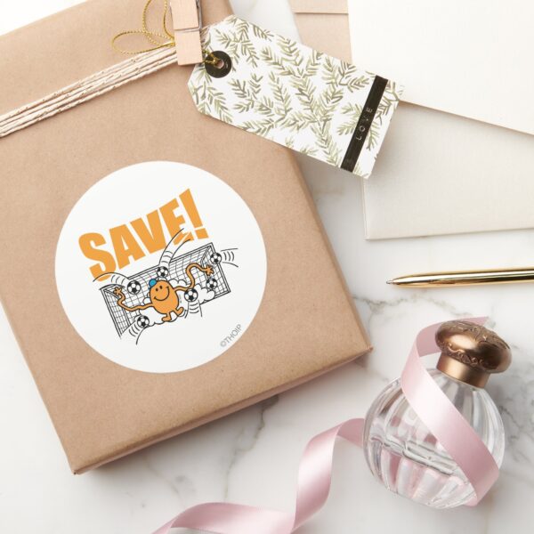 Save!_Classic_Round_Sticker_5 Save Classic Round Sticker