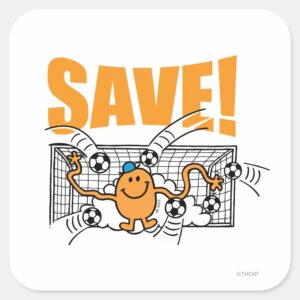 Save Square Sticker