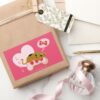 Scooby Doo Heart Decorated Scooby Snacks Rectangular Sticker
