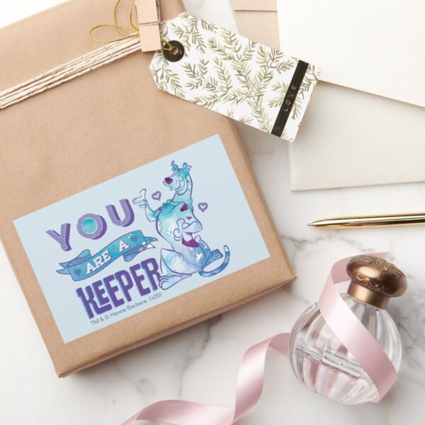 Scooby-Doo_-_You_Are_A_Keeper_Rectangular_Sticker_5 Scooby Doo You Are A Keeper Rectangular Sticker