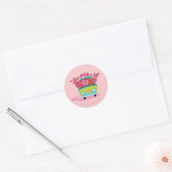 Scooby-Doo_-_You_Drive_Me_Crazy_Classic_Round_Sticker_3 Scooby Doo You Drive Me Crazy Classic Round Sticker