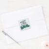 Scooby Doo Baseball Logo Square Sticker