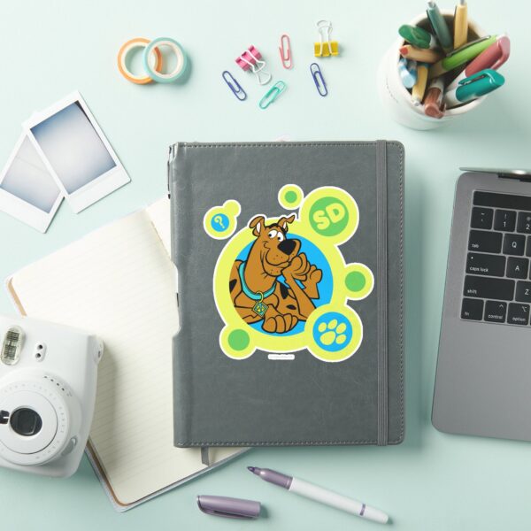Scooby-Doo_Circles_SD_Badge_Sticker_3 Scooby Doo Circles SD Badge Sticker