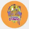 Scooby-Doo_Creepy_Crawlies_Classic_Round_Sticker_1 Scooby Doo Creepy Crawlies Classic Round Sticker
