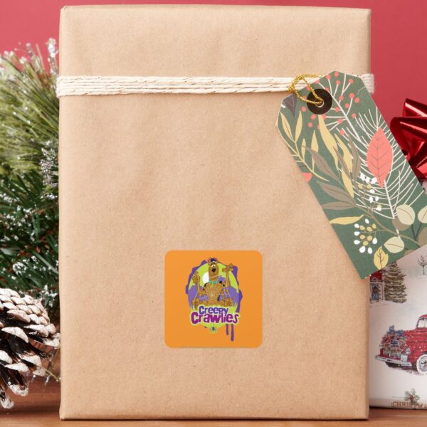Scooby Doo Creepy Crawlies Square Sticker
