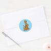 Scooby Doo Cuter Than Cute Classic Round Sticker