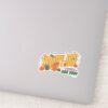 Scooby Doo Halloween Snack Logo Sticker