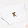 Scooby Doo Happy Face Classic Round Sticker