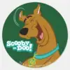 Scooby-Doo_Laughing_Classic_Round_Sticker_1 Scooby Doo Laughing Classic Round Sticker