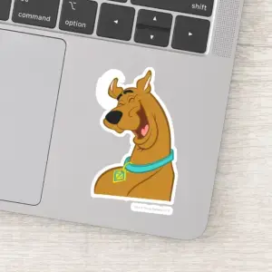 Scooby Doo Laughing Sticker