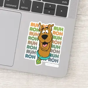 Scooby Doo Ruh Roh Sticker