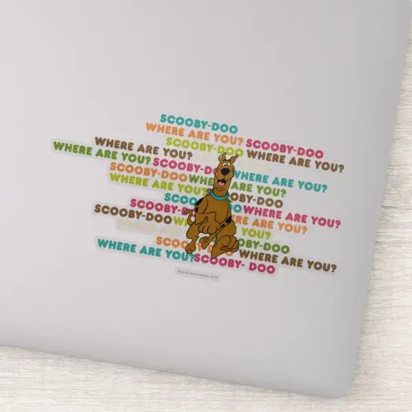 Scooby-Doo_Running__Where_Are_You___Sticker_9 Scooby Doo Running Where Are You Sticker