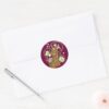 Scooby Doo Safari Icons Classic Round Sticker