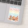 Scooby Doo Too Cool For School Sticker