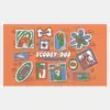 Scooby Doo Wall Of Halloween Picture Frames Rectangular Sticker