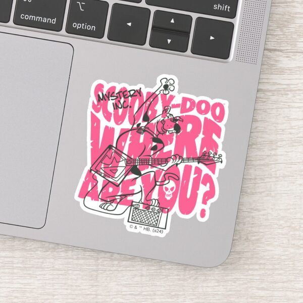 Scooby-Doo_Where_Are_You_Punk_Guitar_Riff_Sticker_14 Scooby Doo Where Are You Punk Guitar Riff Sticker