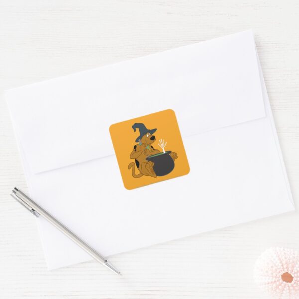 Scooby-Doo_Witch's_Cauldron_Square_Sticker_3 Scooby Doo Witchs Cauldron Square Sticker