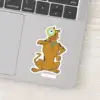 Scooby Doo With Magnifying Glass Sticker