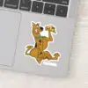 Scooby Doo With Pizza Slice Sticker