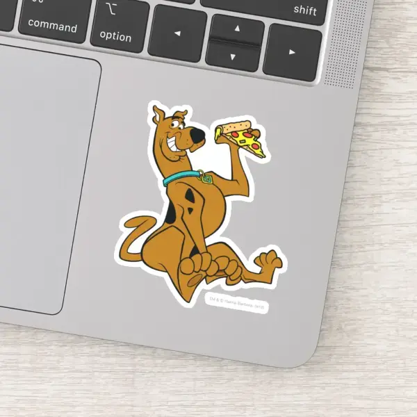 Scooby-Doo_With_Pizza_Slice_Sticker_14 Scooby Doo With Pizza Slice Sticker