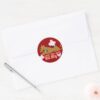 Scooby Doo Love You With All My Heart Classic Round Sticker