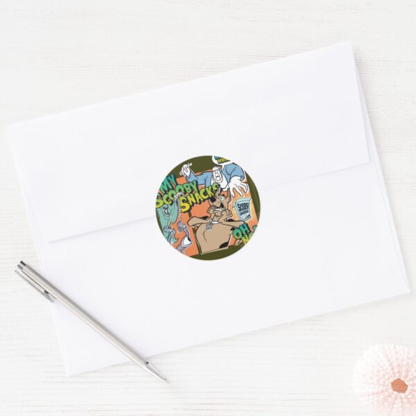 Scooby-Doo__My_Scooby_Snacks__Classic_Round_Sticker_3 Scooby Doo My Scooby Snacks Classic Round Sticker