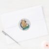 Scooby Doo Ruh Roh Marker Sketch Classic Round Sticker