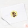 Scooby Doo Scooby Snacks Logo Classic Round Sticker