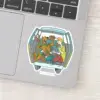Scooby Doo Shaggy In Mystery Machine Sticker