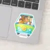 Scooby Doo The Gang Mystery Machine Airbrush Sticker