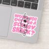 Scooby Doo Would You Do It For A Scooby Snack Sticker