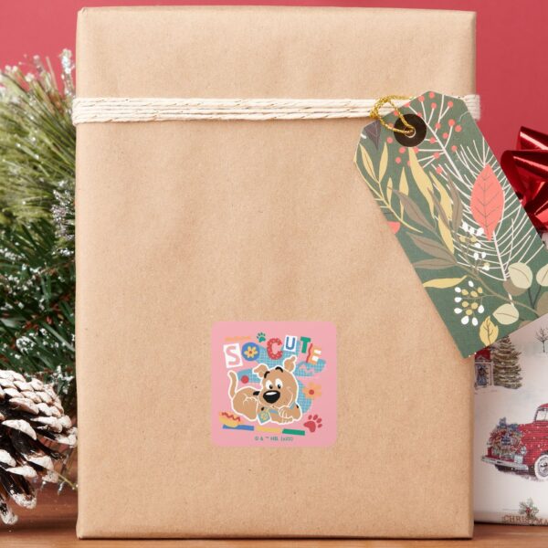 Scooby-Doo___Baby_Scooby-Doo_So_Cute_Square_Sticker_6 Scooby Doo Baby Scooby Doo So Cute Square Sticker