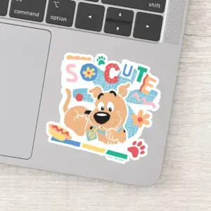 Scooby Doo Baby Scooby Doo So Cute Sticker