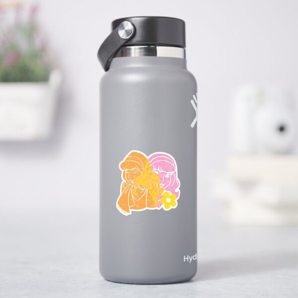 Scooby-Doo___Daphne_Flower_Portrait_Sticker_6 Scooby Doo Daphne Flower Portrait Sticker