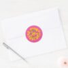 Scooby Doo Daphne Love Yourself Classic Round Sticker