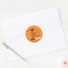 Scooby Doo Happy Haunting Classic Round Sticker