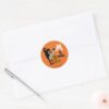 Scooby Doo M Is For Monster Classic Round Sticker