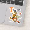 Scooby Doo T Is For Trick Or Treat Sticker