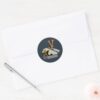 Scooby Doo V Is For Vampire Classic Round Sticker
