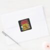Scooby Doo Heavy Meddle Graphic Square Sticker