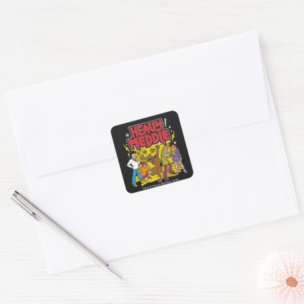 Scooby-Doo____Heavy_Meddle__Graphic_Square_Sticker_3 Scooby Doo Heavy Meddle Graphic Square Sticker